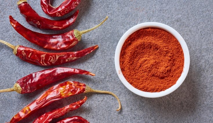 Los alimentos picantes nos hacen sudar, provocando la refrigeración del cuerpo