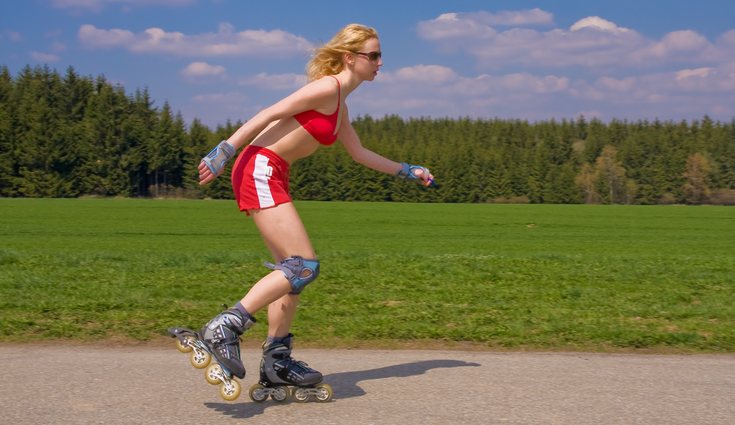 El patinaje es una buena forma de tonificar los músculos inferiores