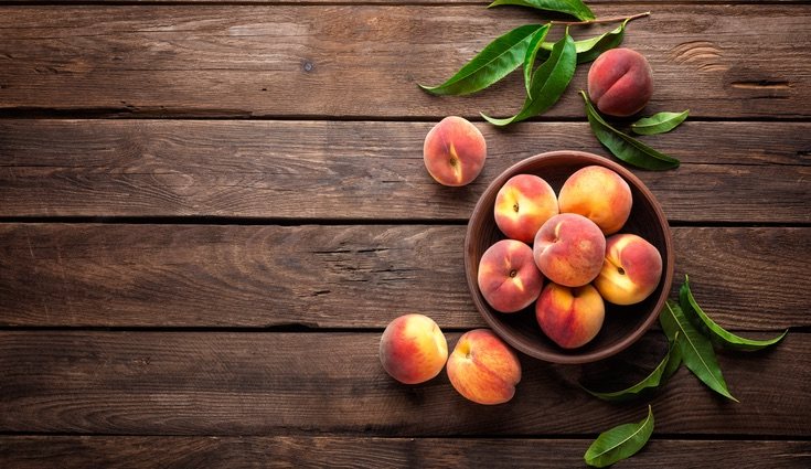 El melocotón es una fruta saciante y fresca