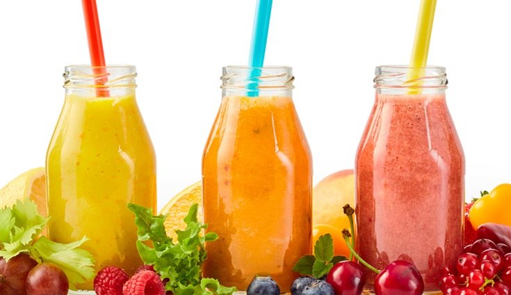 El smoothie de pomelo tiene un aspecto muy apetecible