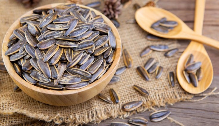 Una ración de pipas de girasol contienen la misma cafeína que 4 latas de refresco de cola