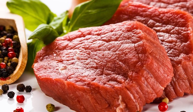 La carne roja es aquella carne muscular sin procesar