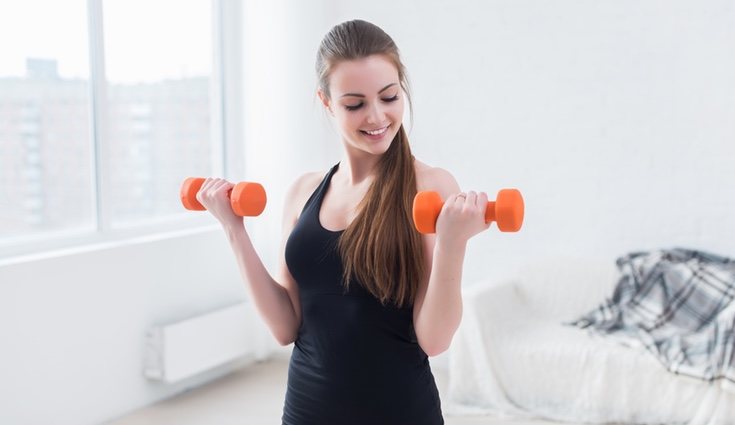 Para entrenar en casa hay que tener conocimiento del peso con el que queremos hacer ejercicio