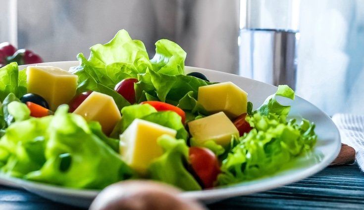 Las ensaladas ayudan a la hidratación