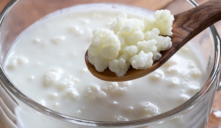 El kéfir surge a raíz de una fermentación lactoalcohólica