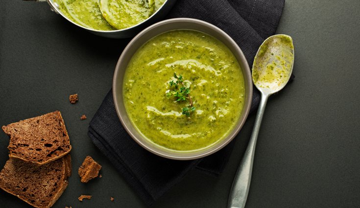 La crema de acelgas puede ser uno de los platos estrella par eventos