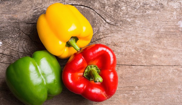 Hay distintos tipos de pimiento