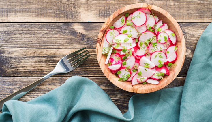 El consumo del rábano facilita la digestión