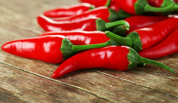 El chile picante ayuda a quemar la grasa