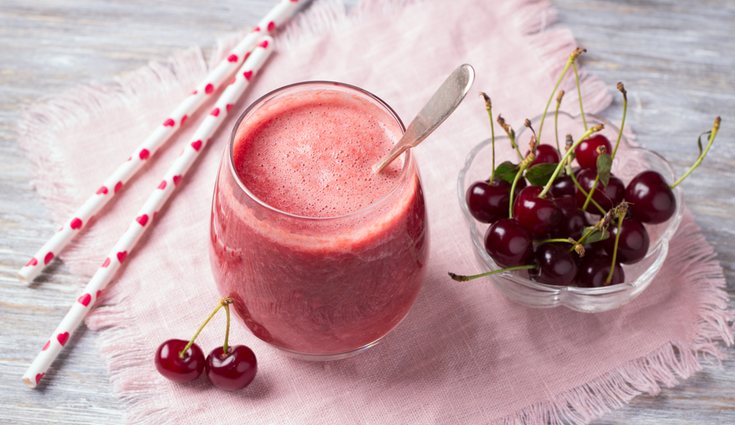 El smoothie de cereza ayuda a los músculos y aliviar el dolor