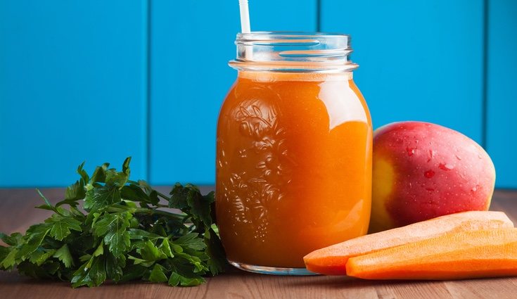 Este batido es muy saludable y refrescante