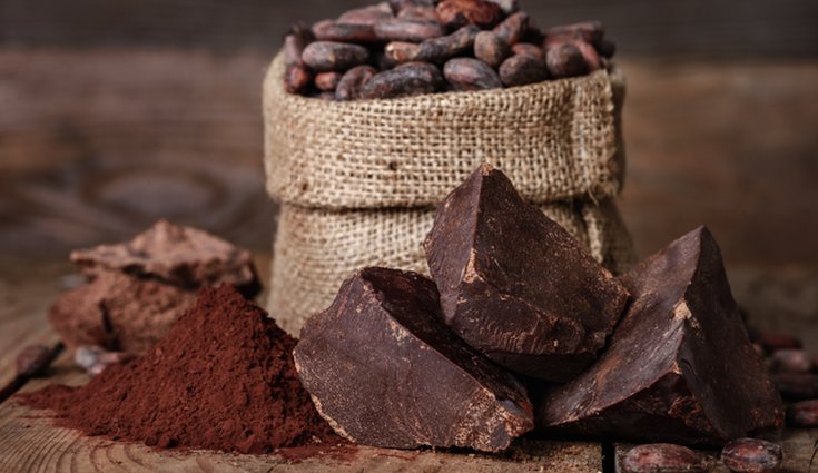 Elegiremos un chocolate sin azúcar y glúten