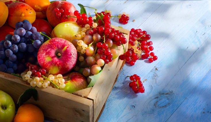 Hay frutas que varían de sabor según su estación debido a la maduración