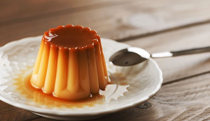 El flan es el postre que no a parte de no fallar no puede faltar en las reuniones familiares