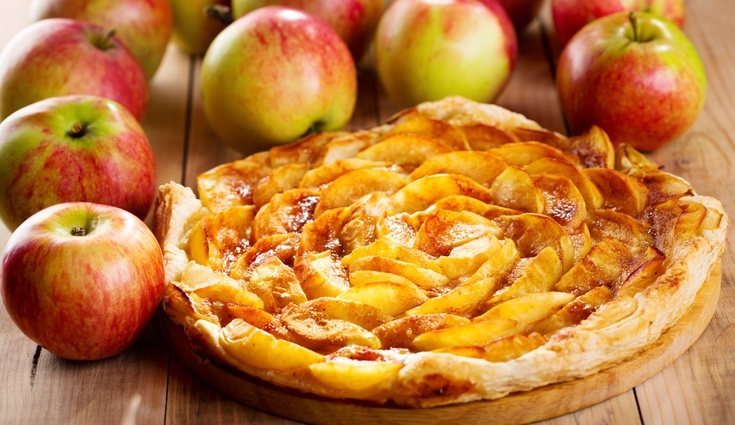 La tarta de manzana puede ser uno de los postres deliciosos parar tomar entre amigos