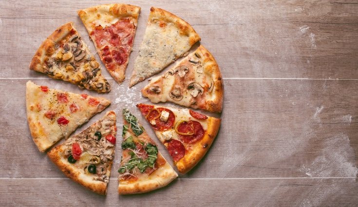 Las pizzas se diferencian por su modo de elaboración