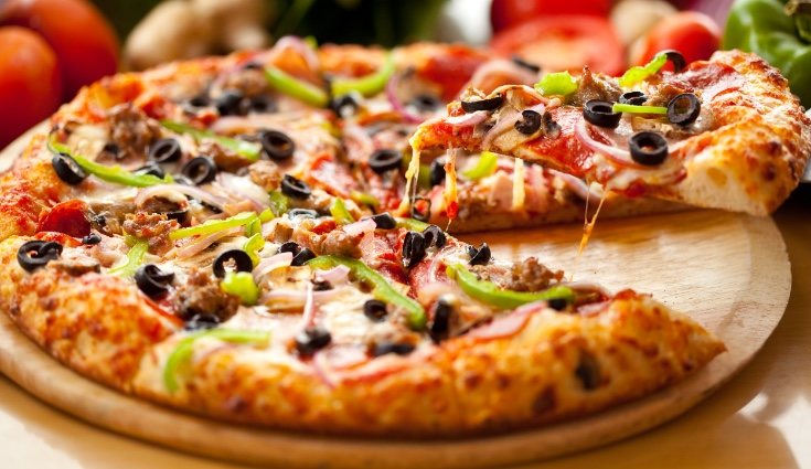 Los ingredientes que lleva una pizza marca sus kilocalorías