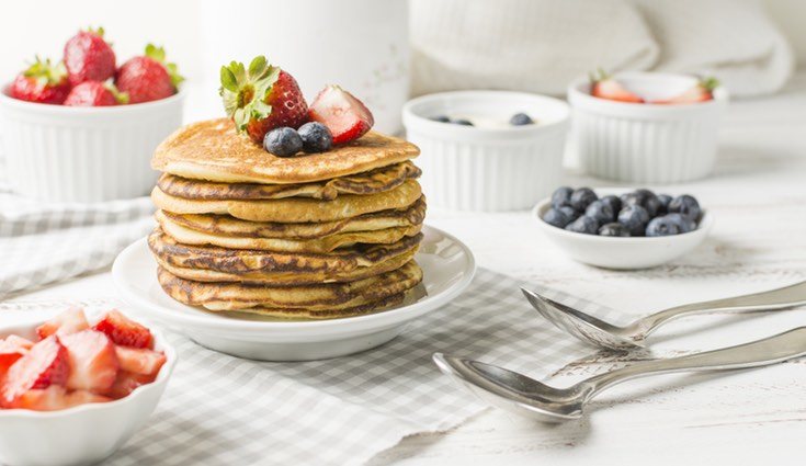 Esta receta de tortitas es perfecta para el desayuno y la merienda