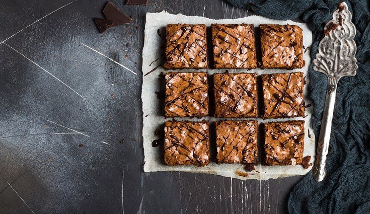 Los brownies son muy fáciles de hacer y deliciosos