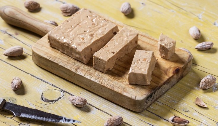 El turrón blando es típico sobre todo en Jijona o Alicante