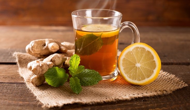 La forma más habitual de consumir el jengibre es en infusión