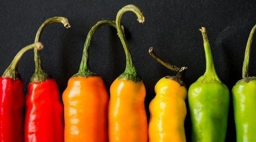 Tipos de pimientos y valor nutricional