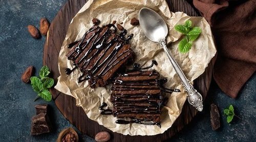 Receta de brownie fitness